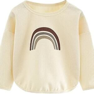 New kid’s rainbow pullover shirt size 12-24 months
